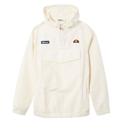 Off White - Front - Ellesse Mens Mont 3 Overhead Jacket