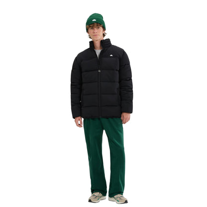 Black - Side - Ellesse Mens Nebulus Padded Jacket
