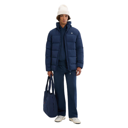 Navy - Side - Ellesse Mens Nebulus Padded Jacket