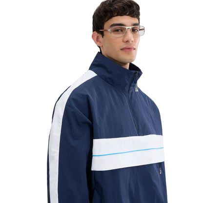 Navy - Lifestyle - Ellesse Mens Weslia Overhead Jacket