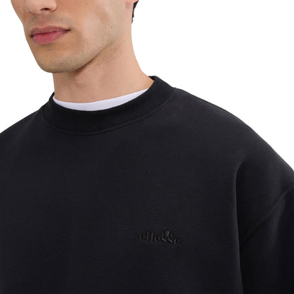 Black - Side - Ellesse Mens Rafori Sweatshirt