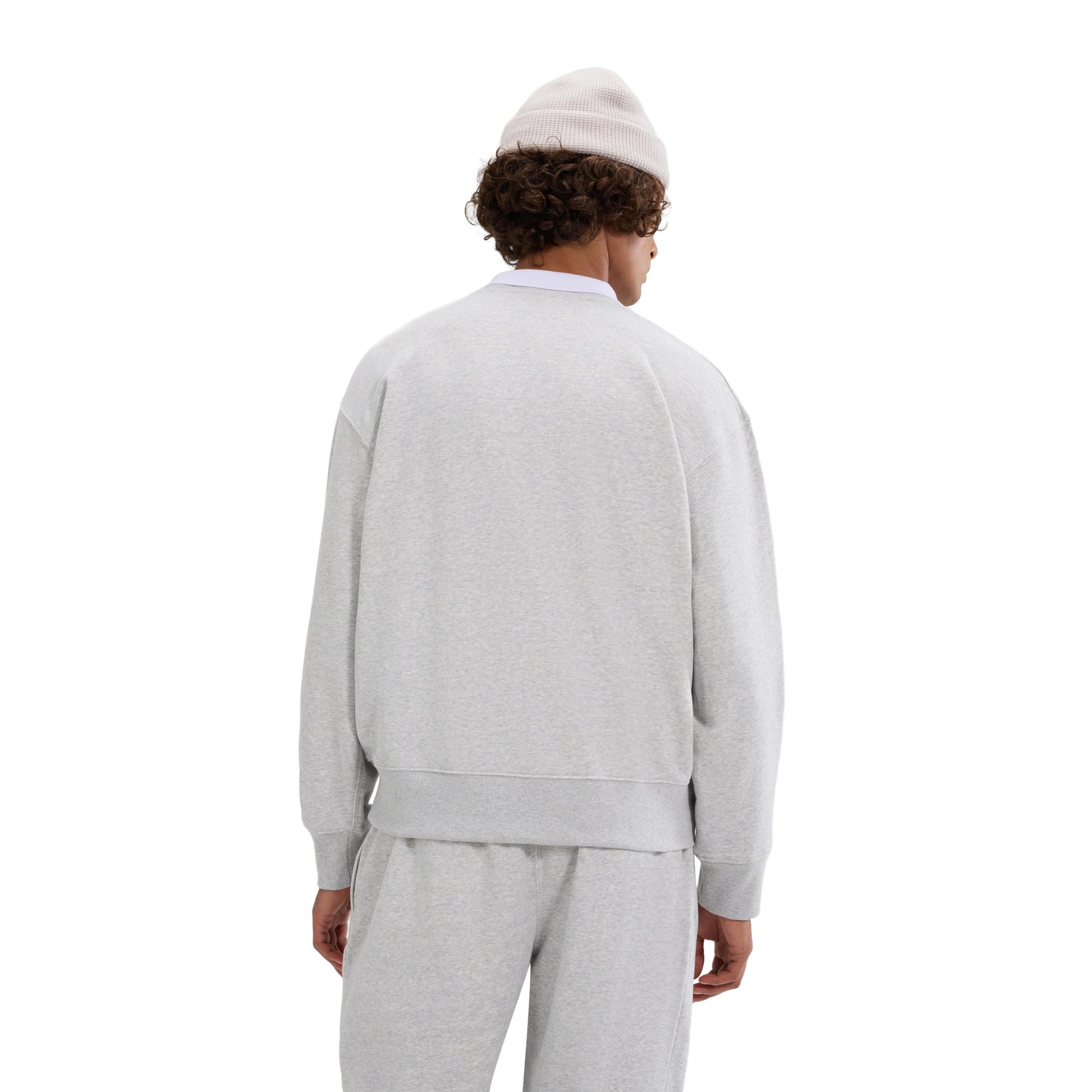 Light Grey Marl - Back - Ellesse Mens Rafori Sweatshirt