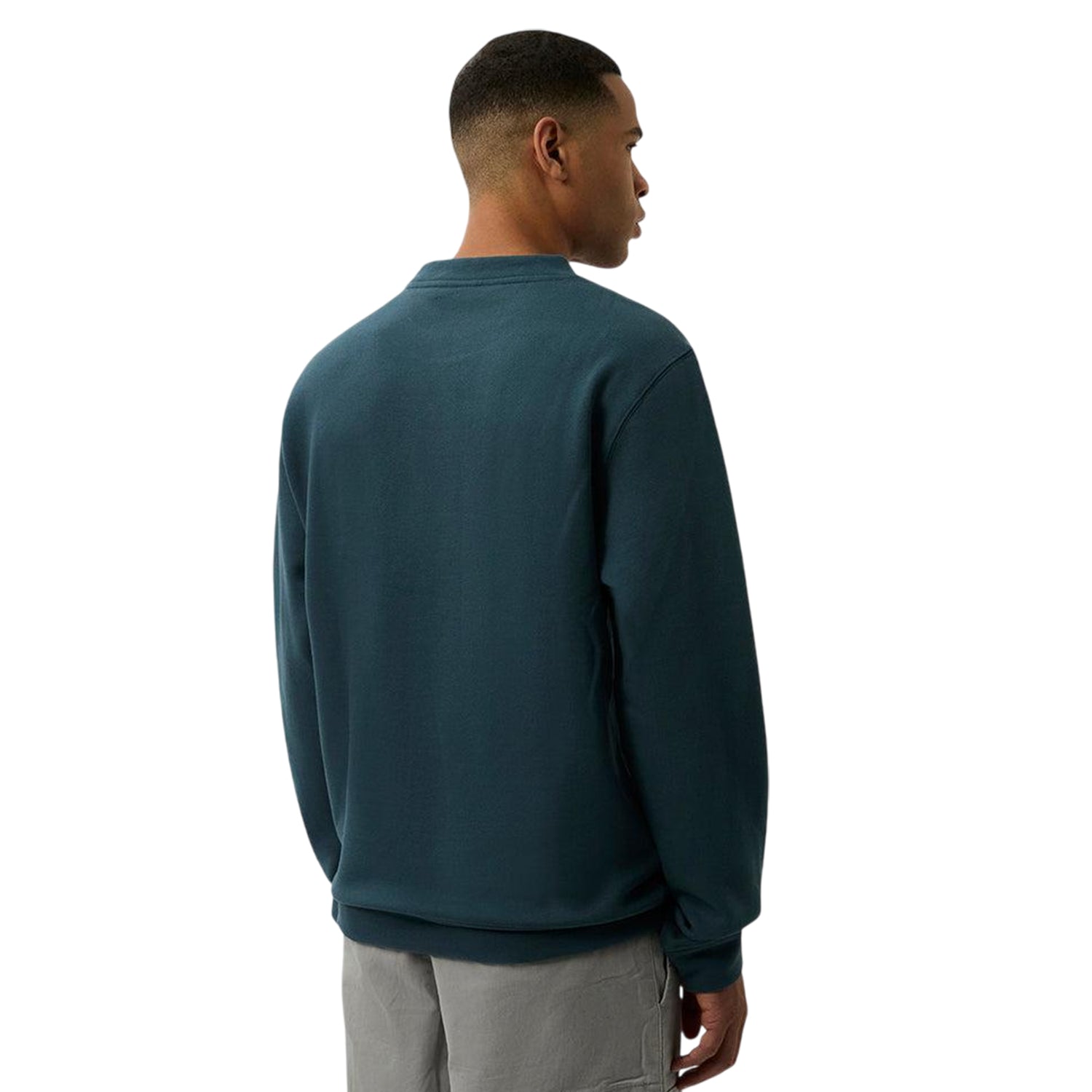 Dark Blue - Back - Patrick Mens Archie Crew Neck Sweatshirt