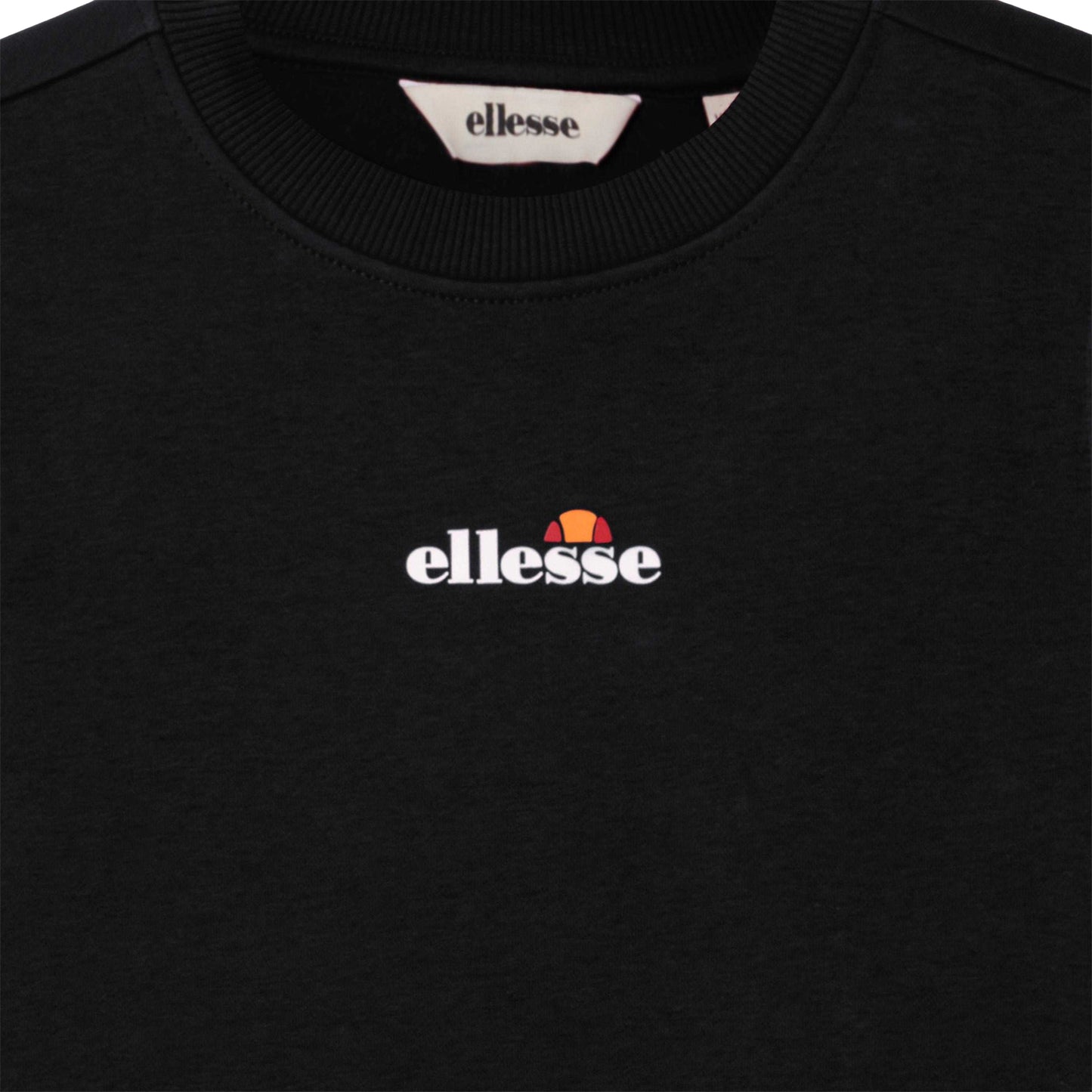 Black - Side - Ellesse Boys Fairros 2 Sweatshirt
