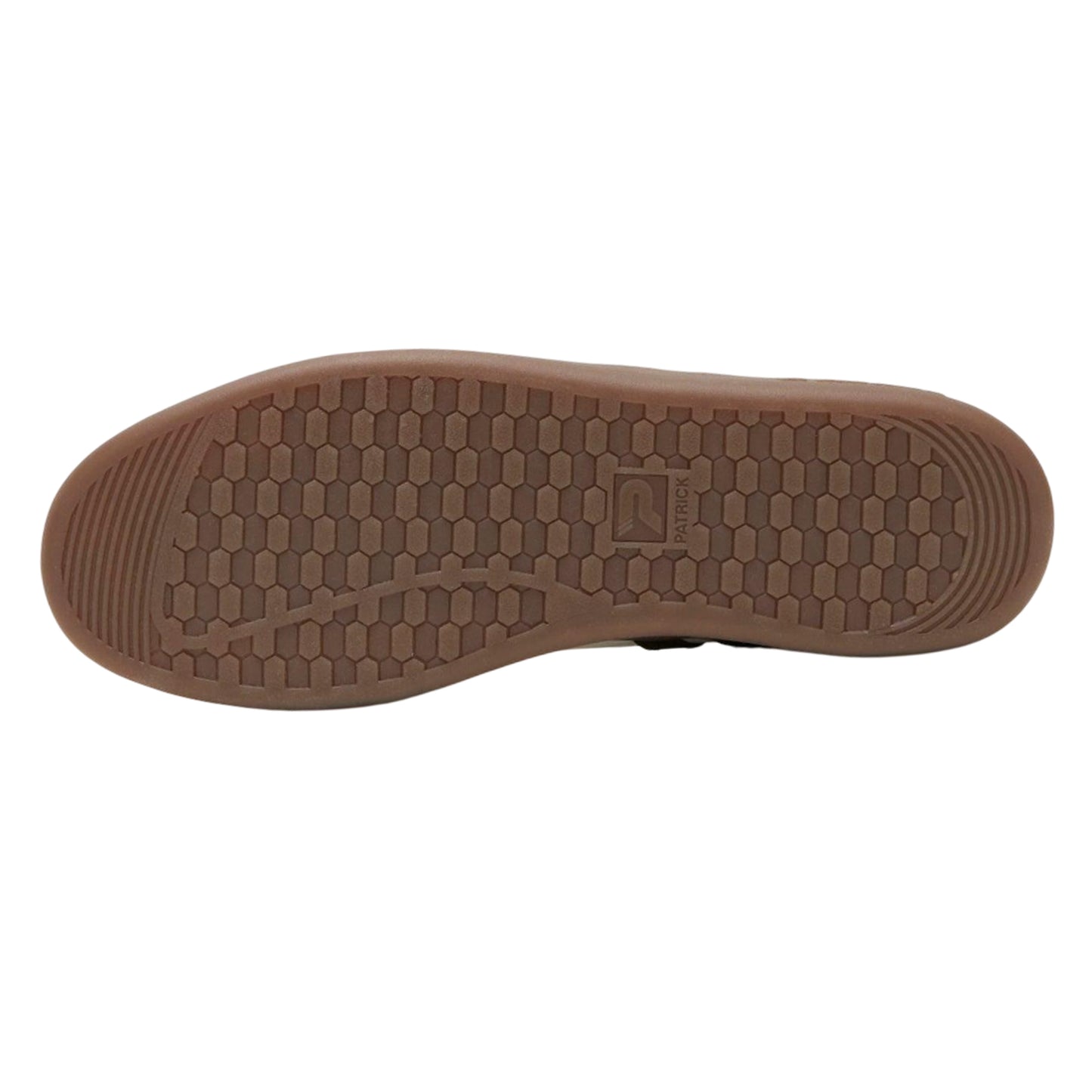 White-Black-Dark Gum - Lifestyle - Patrick Mens Monaco Suede Cupsole Trainers