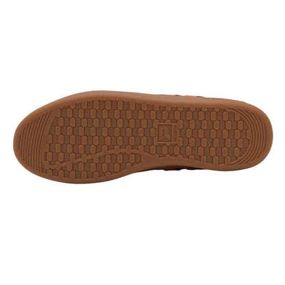 Black-Orange - Lifestyle - Patrick Mens Monaco Suede Cupsole Trainers