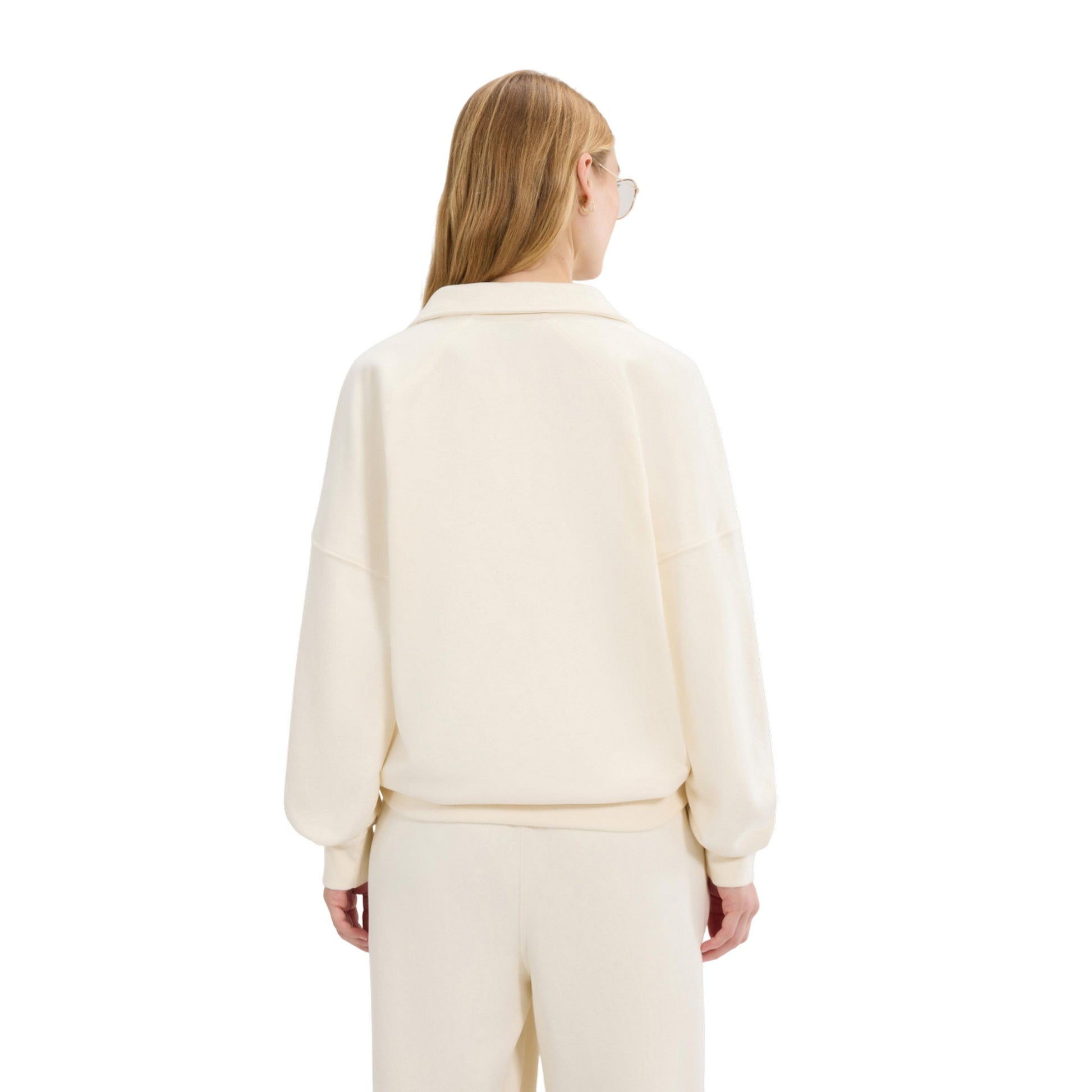 Off White - Back - Ellesse Womens-Ladies Morcone Sweatshirt