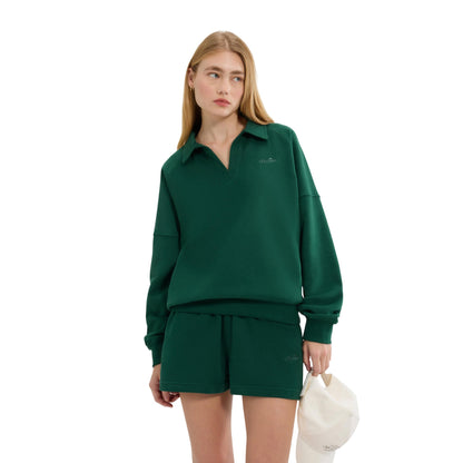 Dark Green - Front - Ellesse Womens-Ladies Morcone Sweatshirt