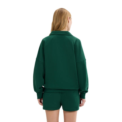 Dark Green - Back - Ellesse Womens-Ladies Morcone Sweatshirt