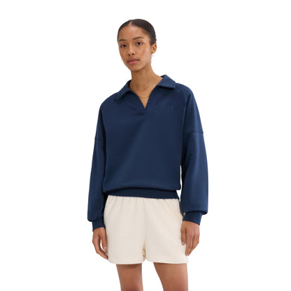 Navy - Front - Ellesse Womens-Ladies Morcone Sweatshirt