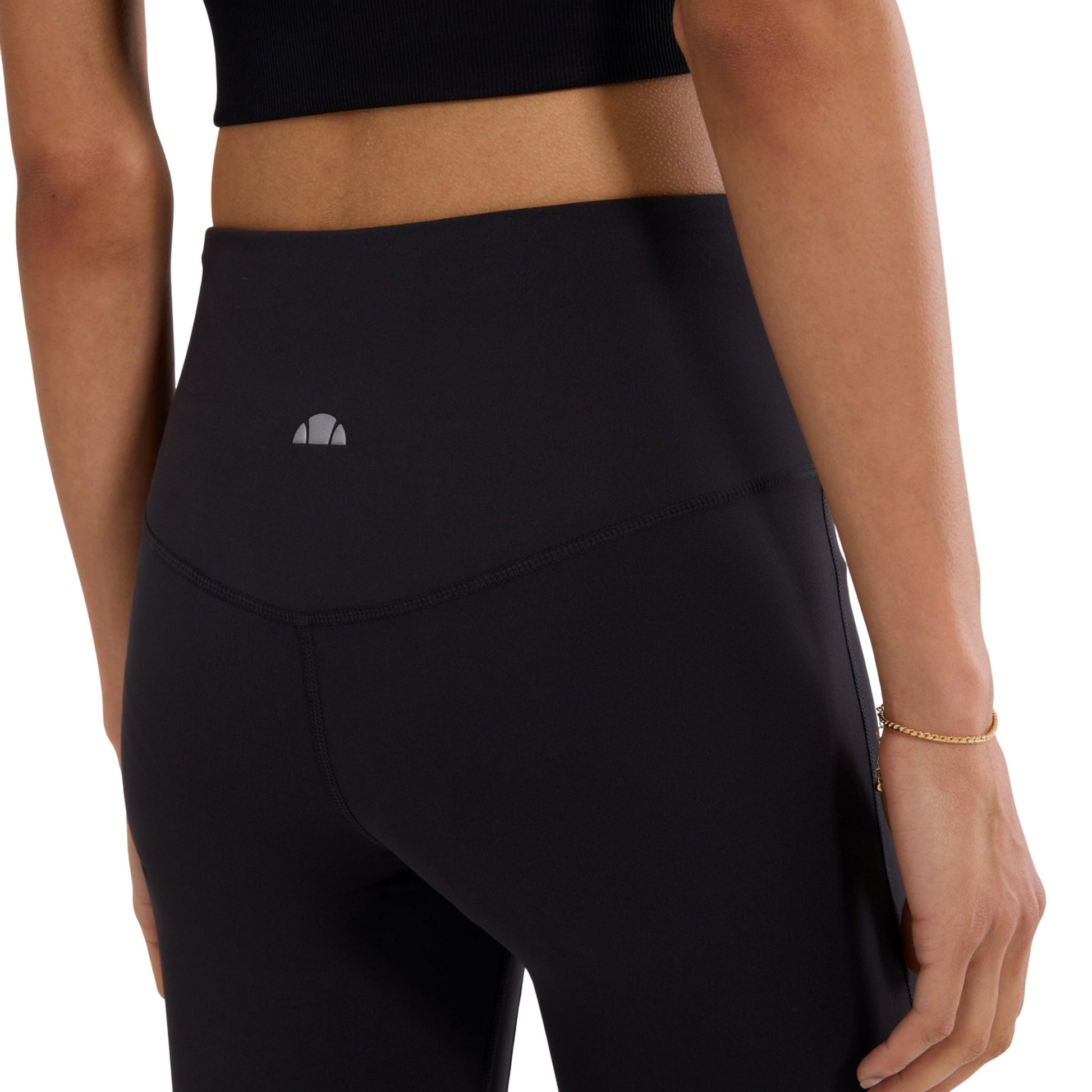 Black - Side - Ellesse Womens-Ladies Pernik Leggings