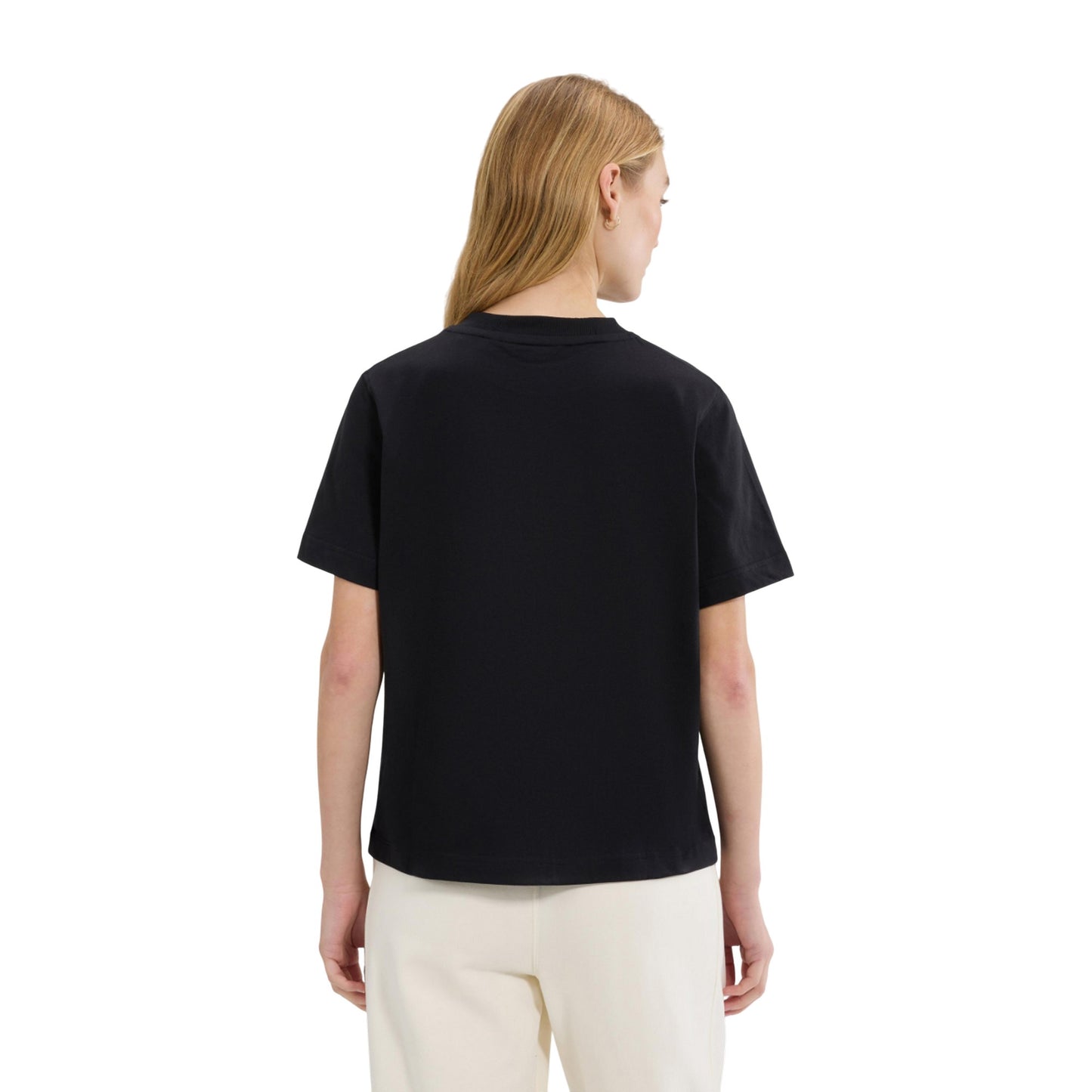 Black - Back - Ellesse Womens-Ladies Rotello T-Shirt
