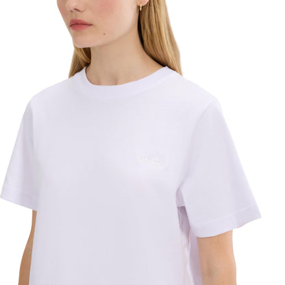 White - Side - Ellesse Womens-Ladies Rotello T-Shirt
