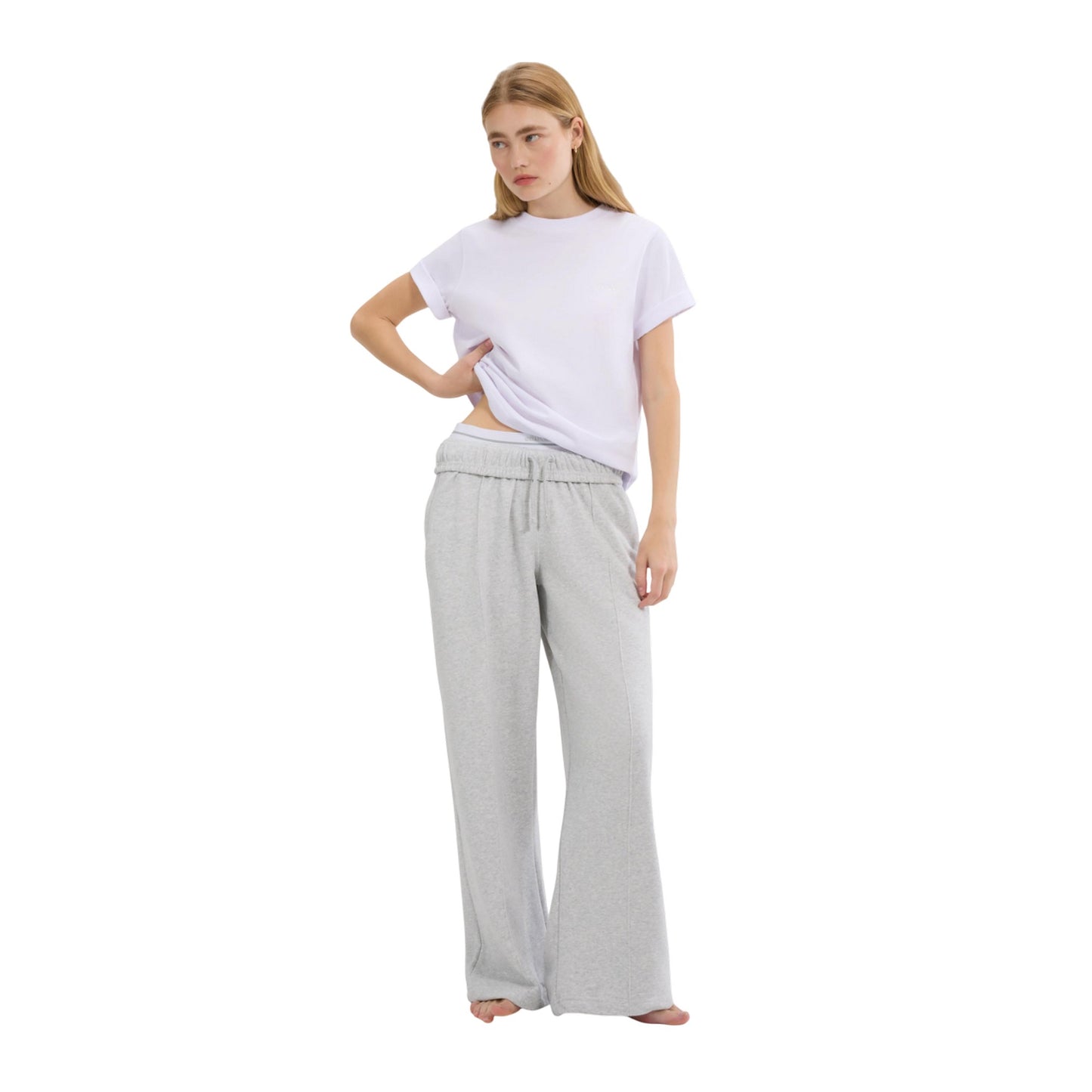 White - Lifestyle - Ellesse Womens-Ladies Rotello T-Shirt