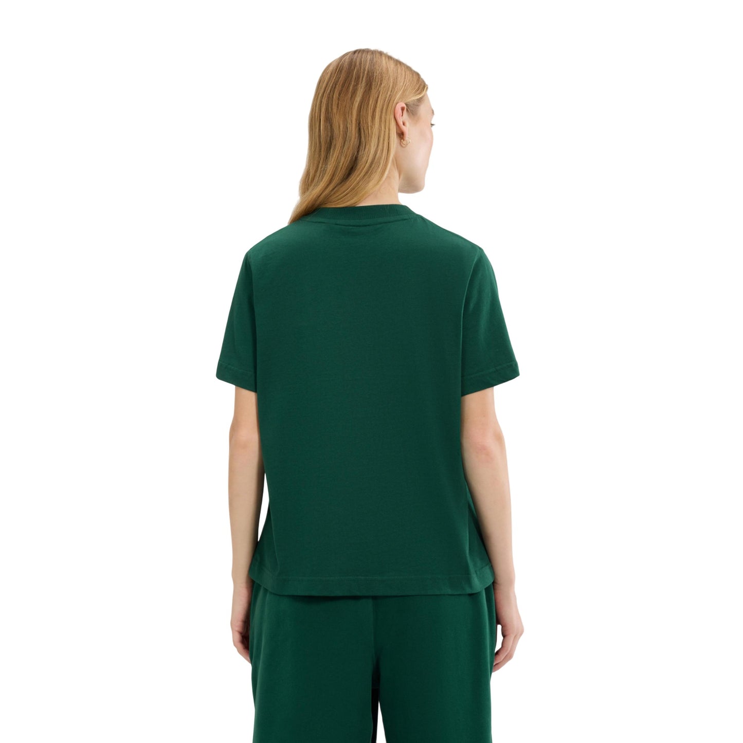 Dark Green - Back - Ellesse Womens-Ladies Rotello T-Shirt