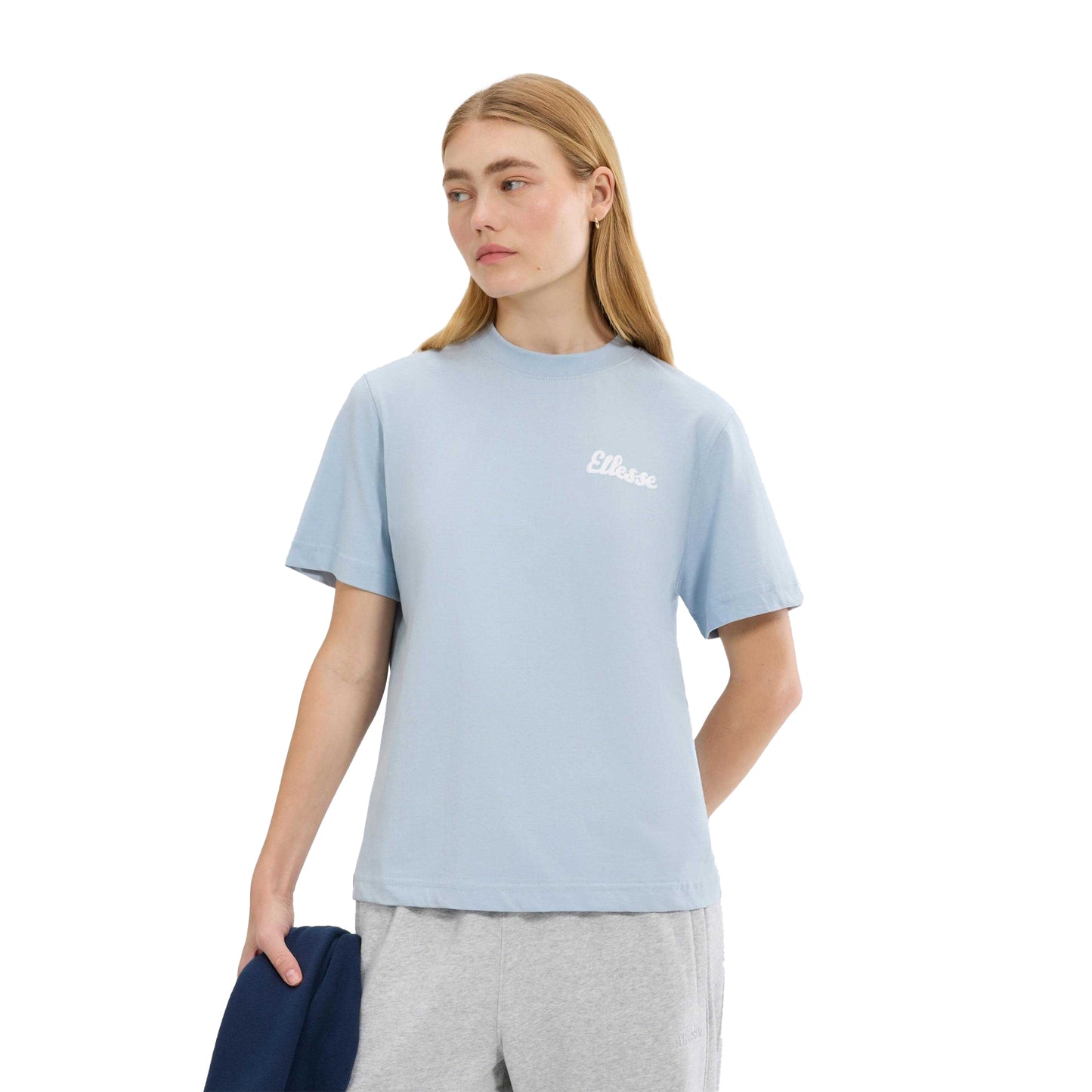 Light Blue - Front - Ellesse Womens-Ladies Soffio T-Shirt