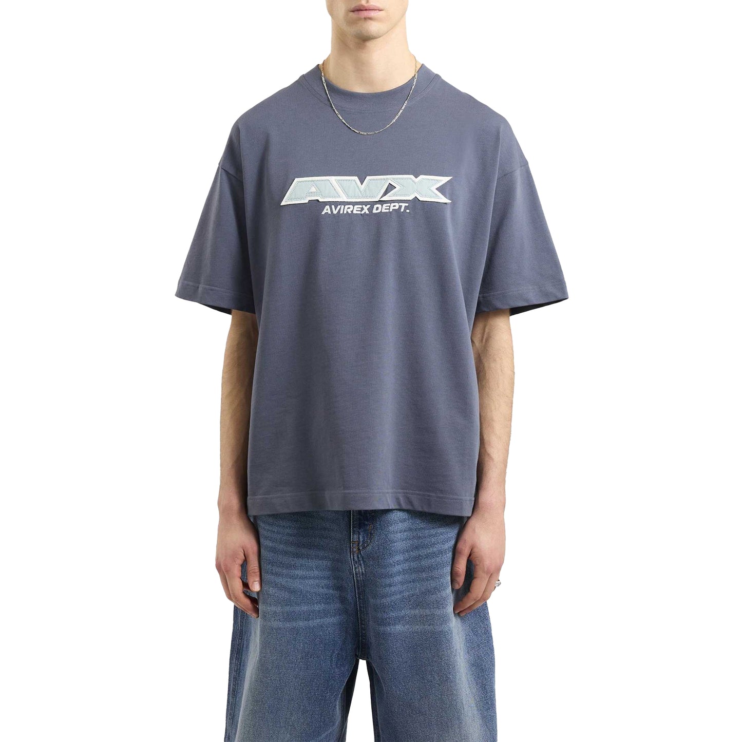 Slate Blue - Front - Ellesse Mens Squadron T-Shirt