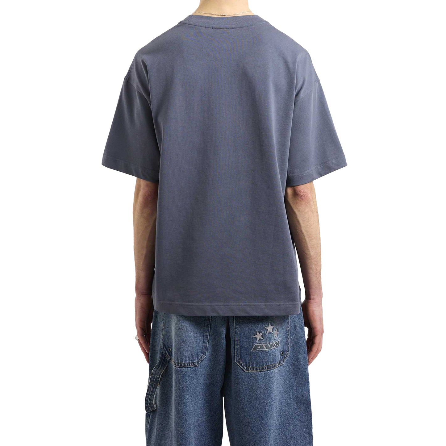 Slate Blue - Back - Ellesse Mens Squadron T-Shirt