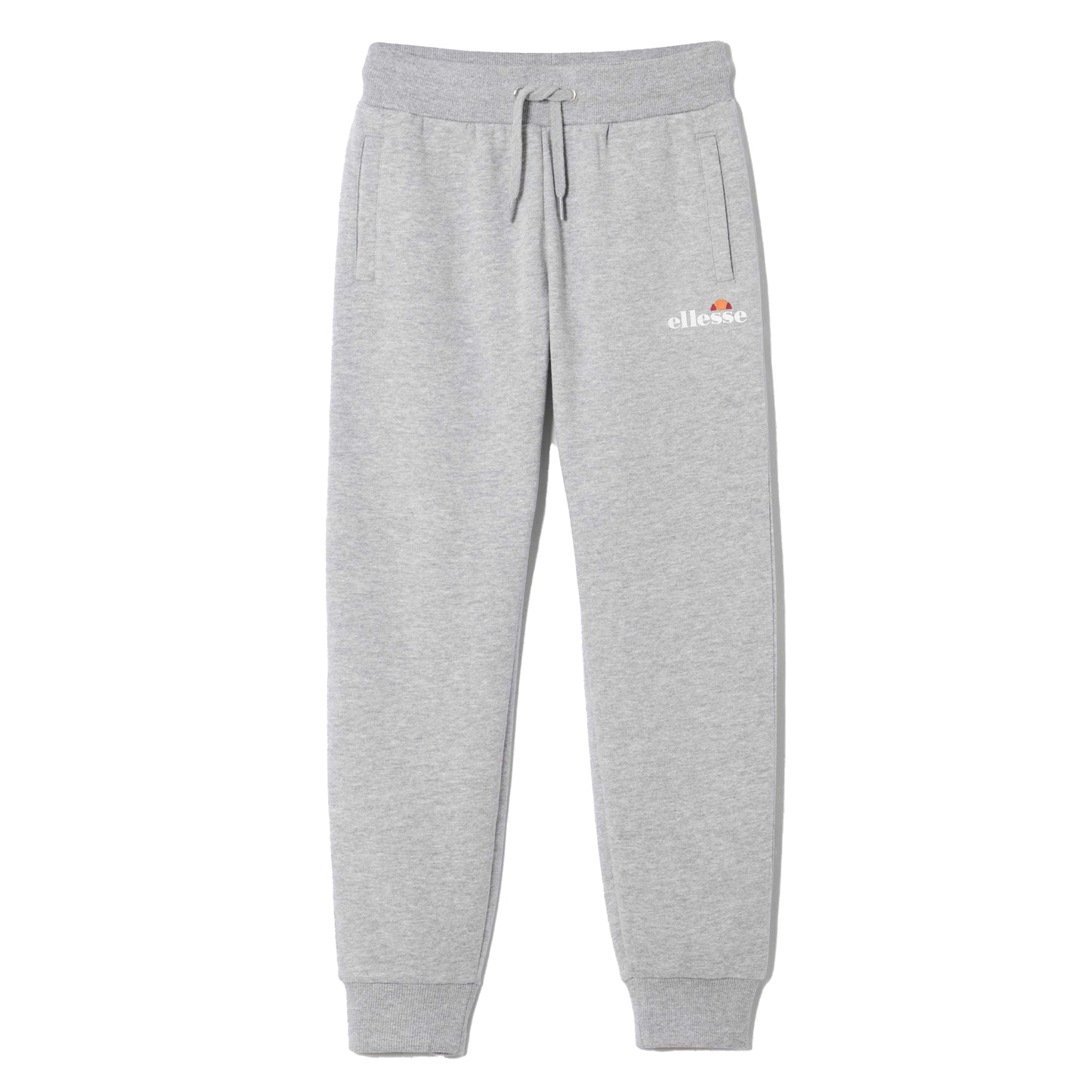 Light Grey Marl - Front - Ellesse Boys Stasere 2 Jogging Bottoms