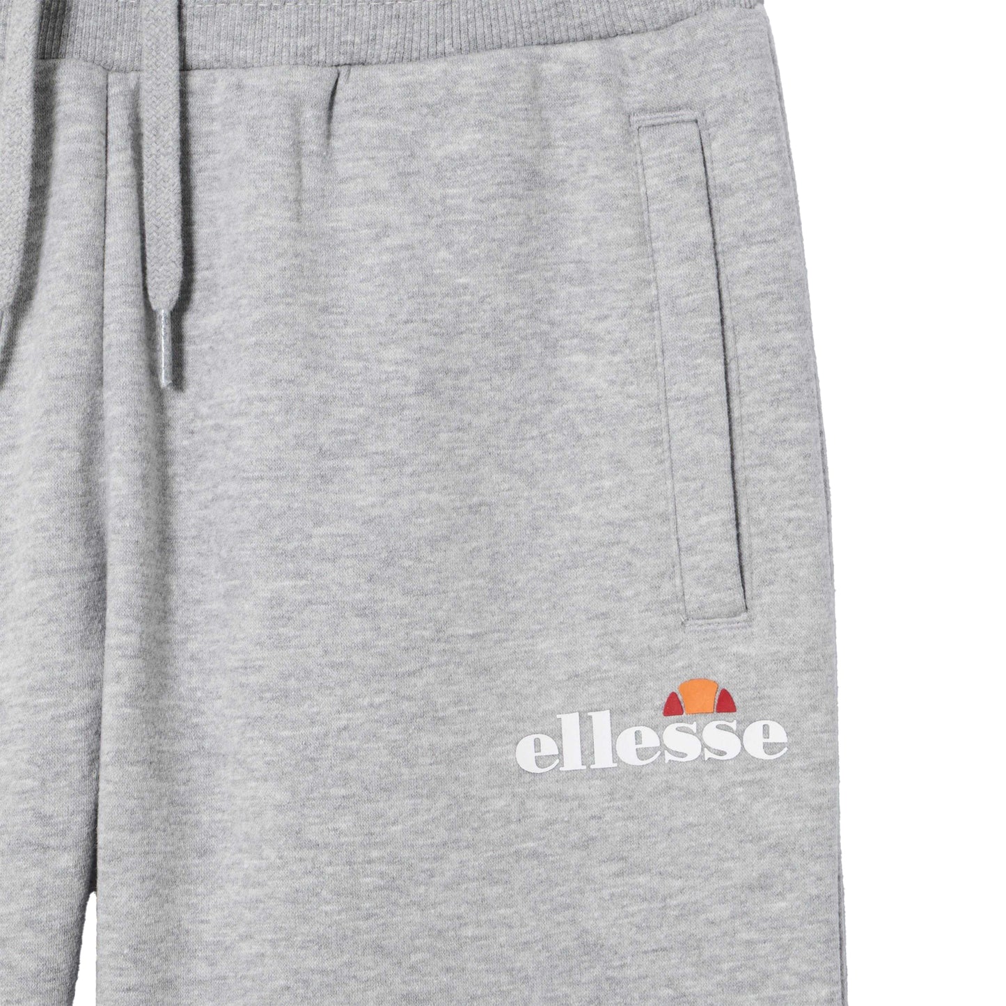 Light Grey Marl - Side - Ellesse Boys Stasere 2 Jogging Bottoms
