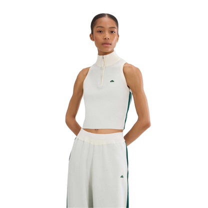 Off White - Lifestyle - Ellesse Womens-Ladies Surista Quarter Zip Top
