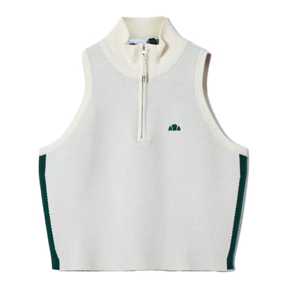 Off White - Front - Ellesse Womens-Ladies Surista Quarter Zip Top