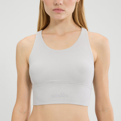 Light Grey Marl - Lifestyle - Ellesse Womens-Ladies Ballante Racerback Sports Bra