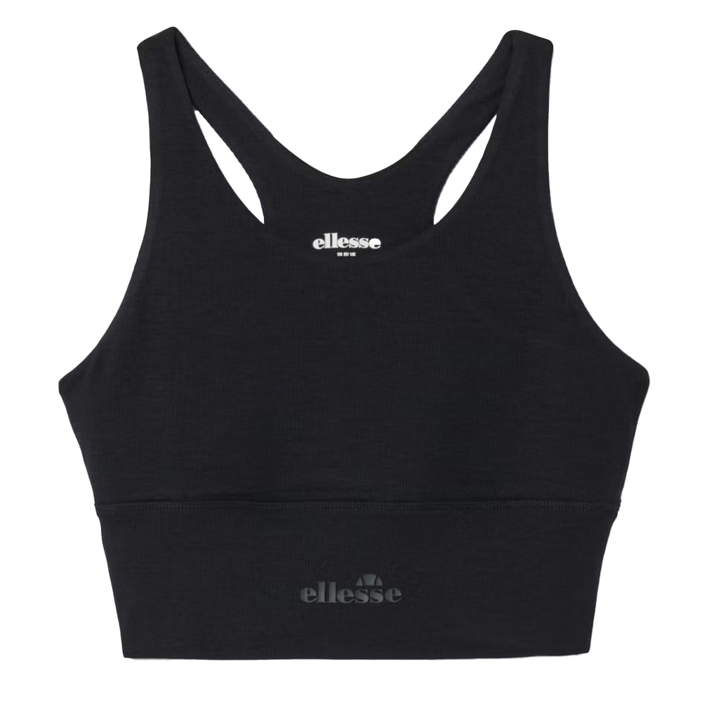 Black - Front - Ellesse Womens-Ladies Ballante Racerback Sports Bra
