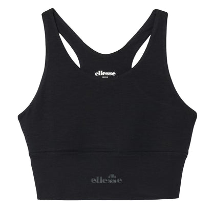 Black - Front - Ellesse Womens-Ladies Ballante Racerback Sports Bra