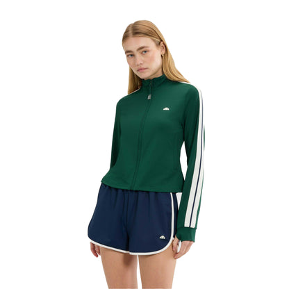 Dark Green - Lifestyle - Ellesse Womens-Ladies Banff Full Zip Track Top