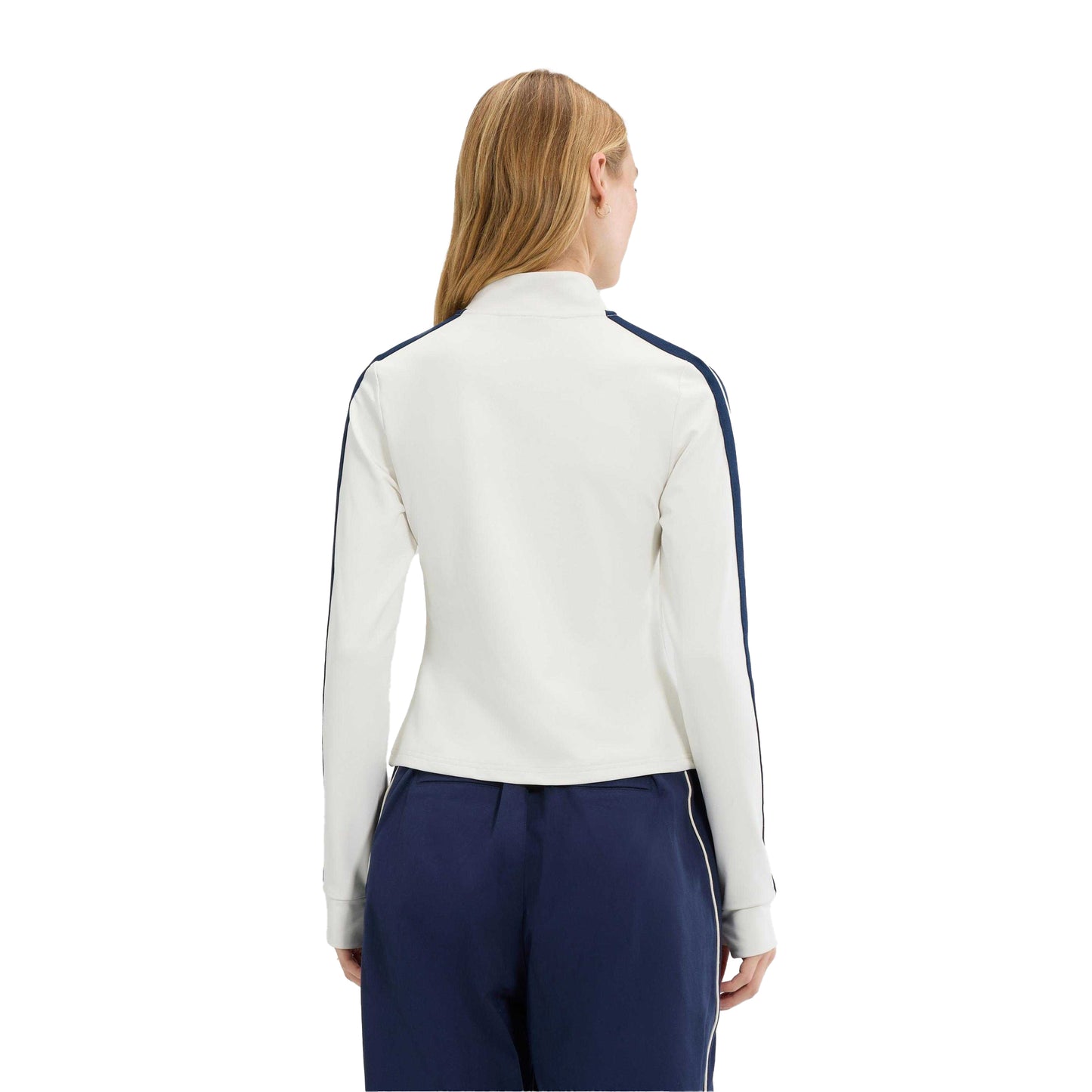 Off White - Back - Ellesse Womens-Ladies Banff Full Zip Track Top