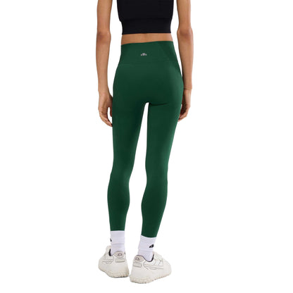 Dark Green - Back - Ellesse Womens-Ladies Garceau Leggings