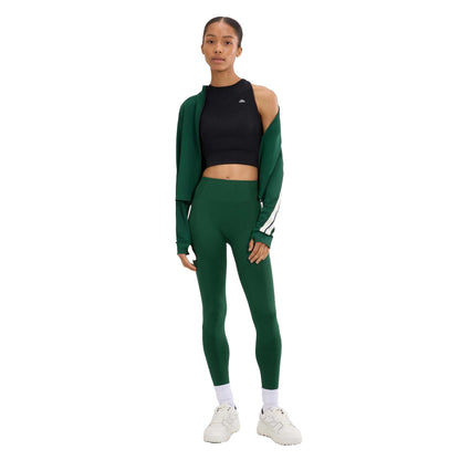 Dark Green - Pack Shot - Ellesse Womens-Ladies Garceau Leggings