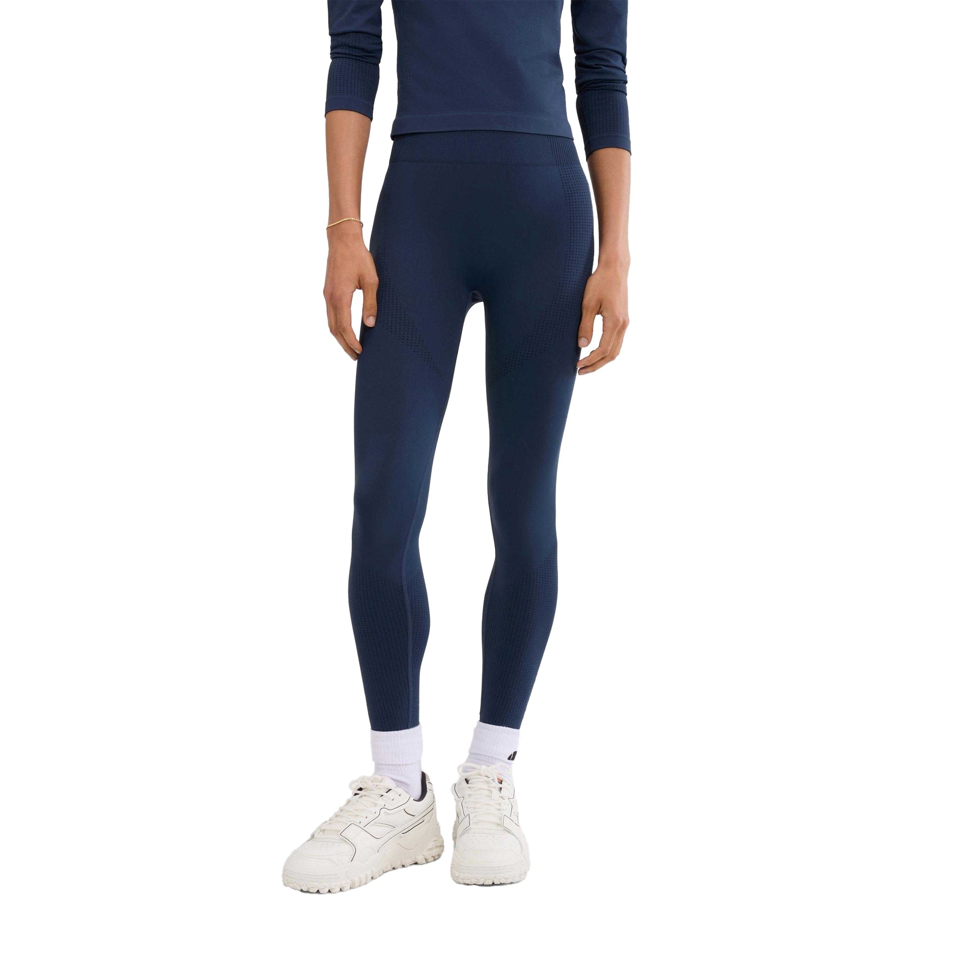 Navy - Lifestyle - Ellesse Womens-Ladies Garceau Leggings