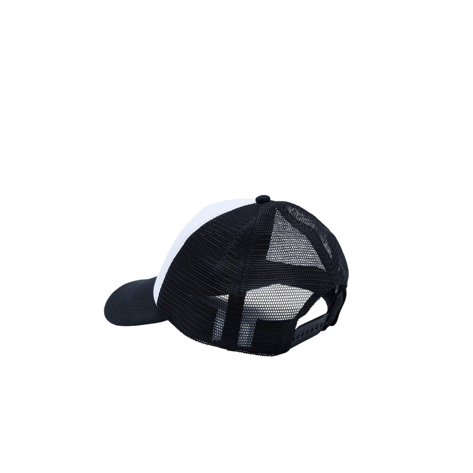Black - Back - AVX Mens McCardle Trucker Cap