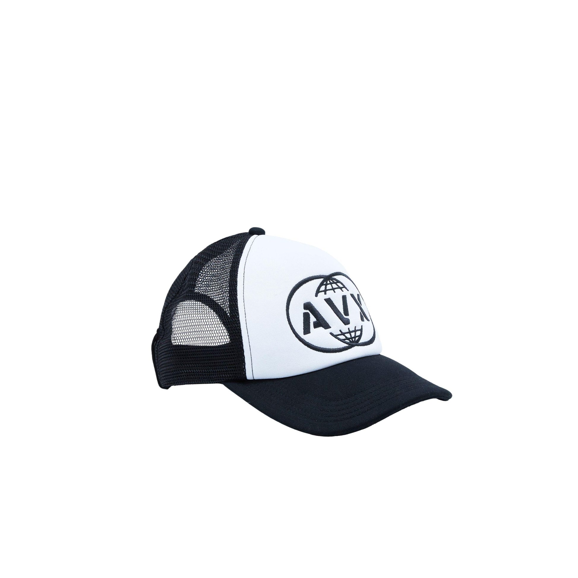 Black - Front - AVX Mens McCardle Trucker Cap