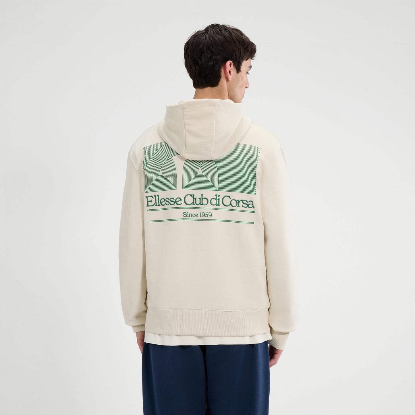 Off White - Lifestyle - Ellesse Mens Club Di Corsa Hoodie