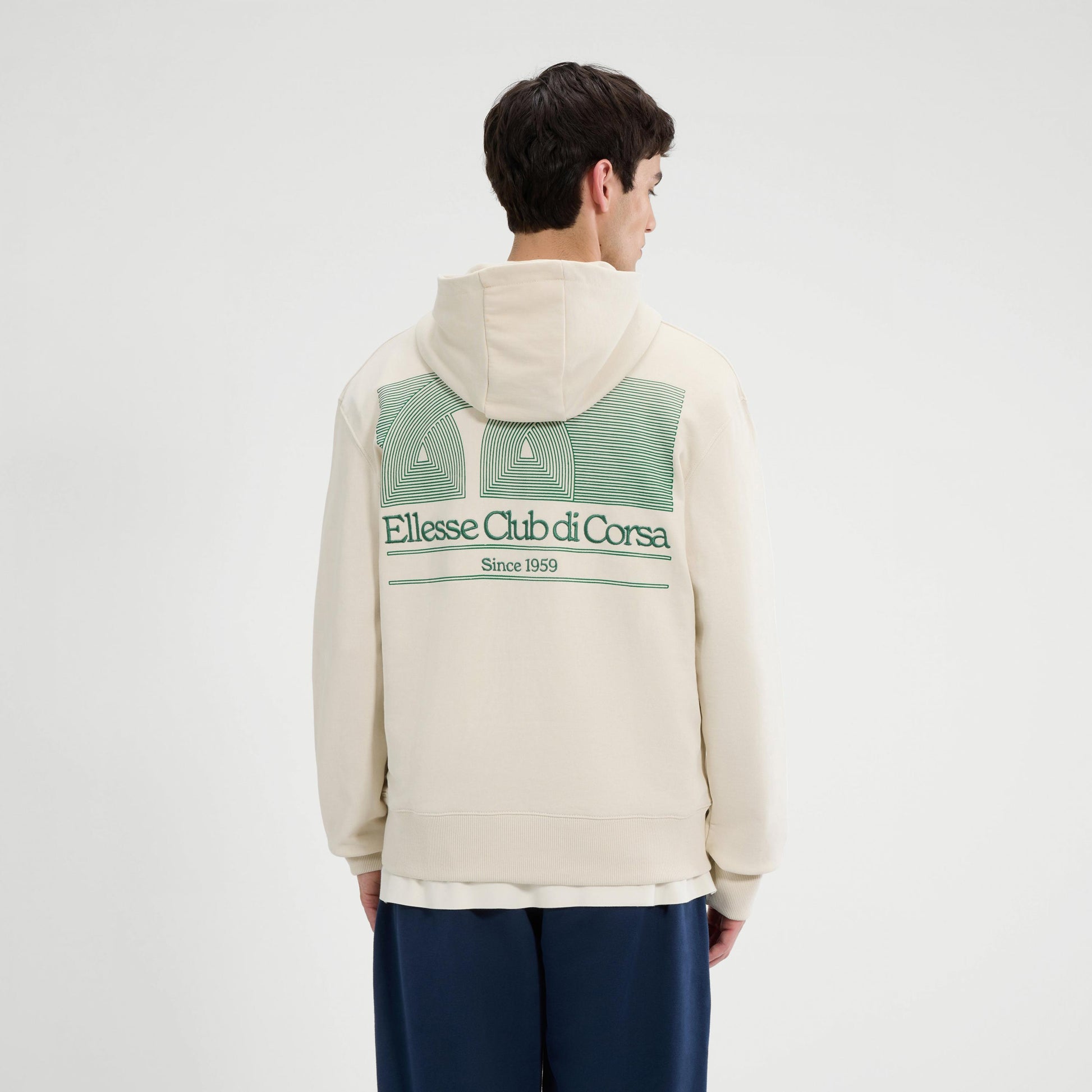 Off White - Lifestyle - Ellesse Mens Club Di Corsa Hoodie