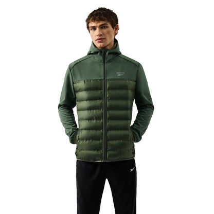 Breakaway Green - Front - Reebok Mens Heywood Hybrid Jacket
