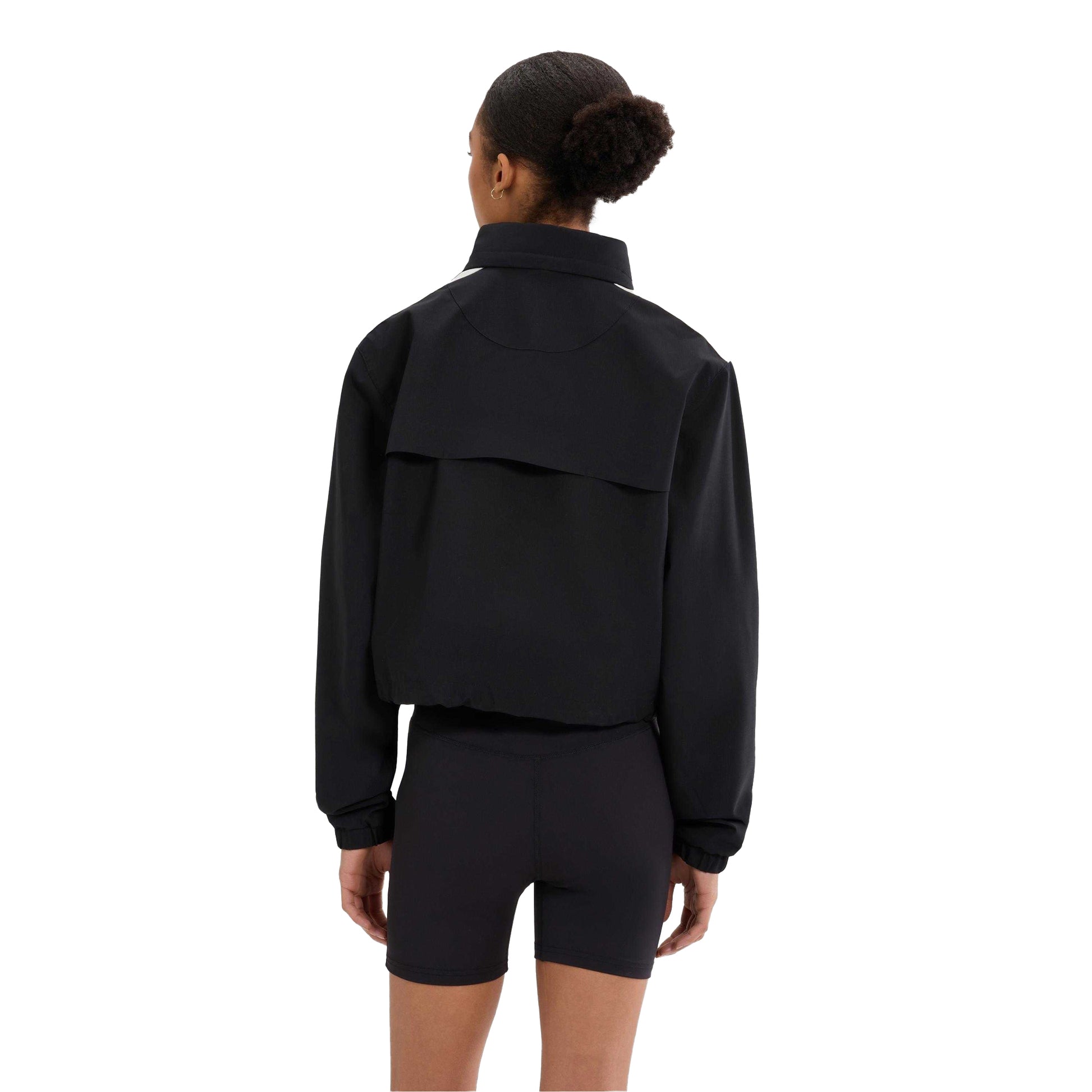 Black - Back - Ellesse Womens-Ladies Lac-Vert Overhead Jacket
