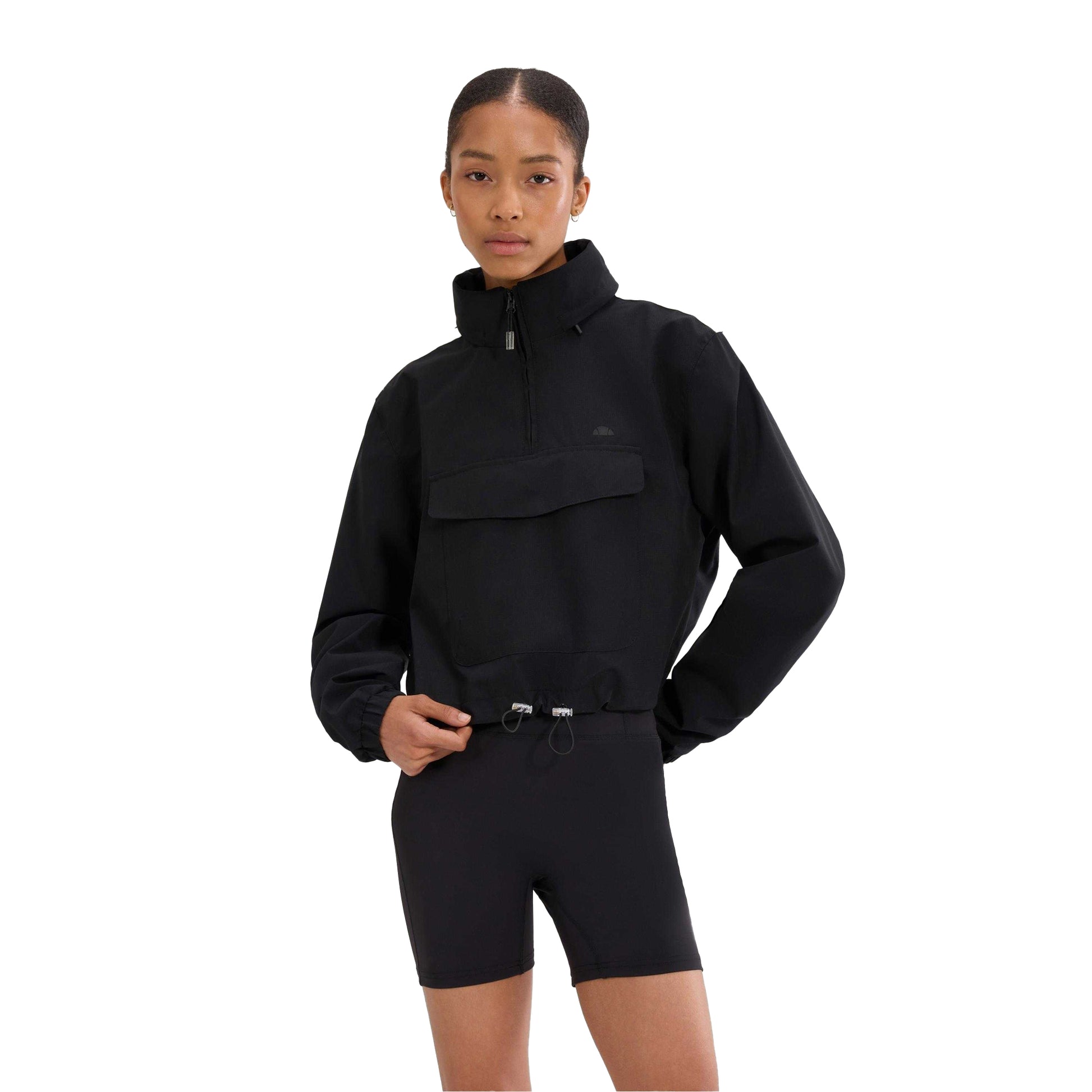 Black - Lifestyle - Ellesse Womens-Ladies Lac-Vert Overhead Jacket