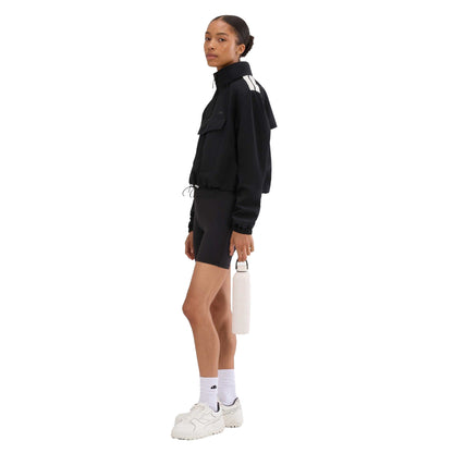 Black - Pack Shot - Ellesse Womens-Ladies Lac-Vert Overhead Jacket