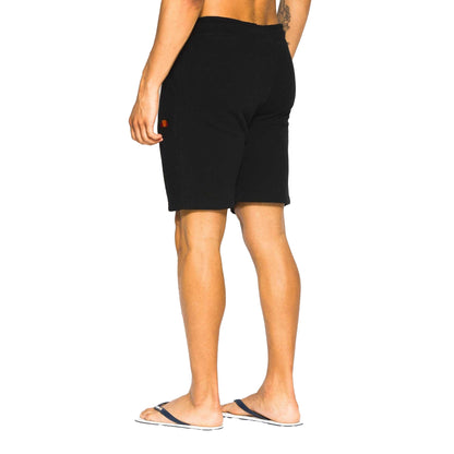 Anthracite - Back - Ellesse Mens Noli Fleece Shorts