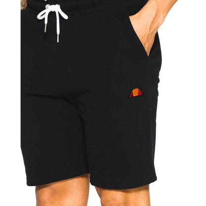 Anthracite - Side - Ellesse Mens Noli Fleece Shorts