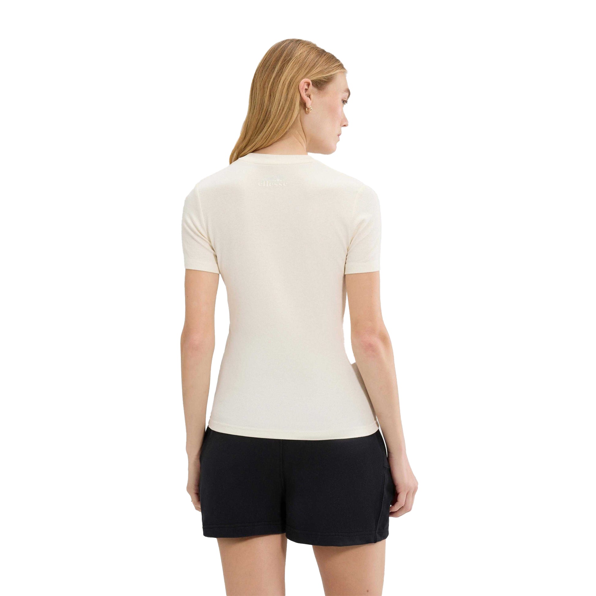 Off White - Back - Ellesse Womens-Ladies Reino T-Shirt