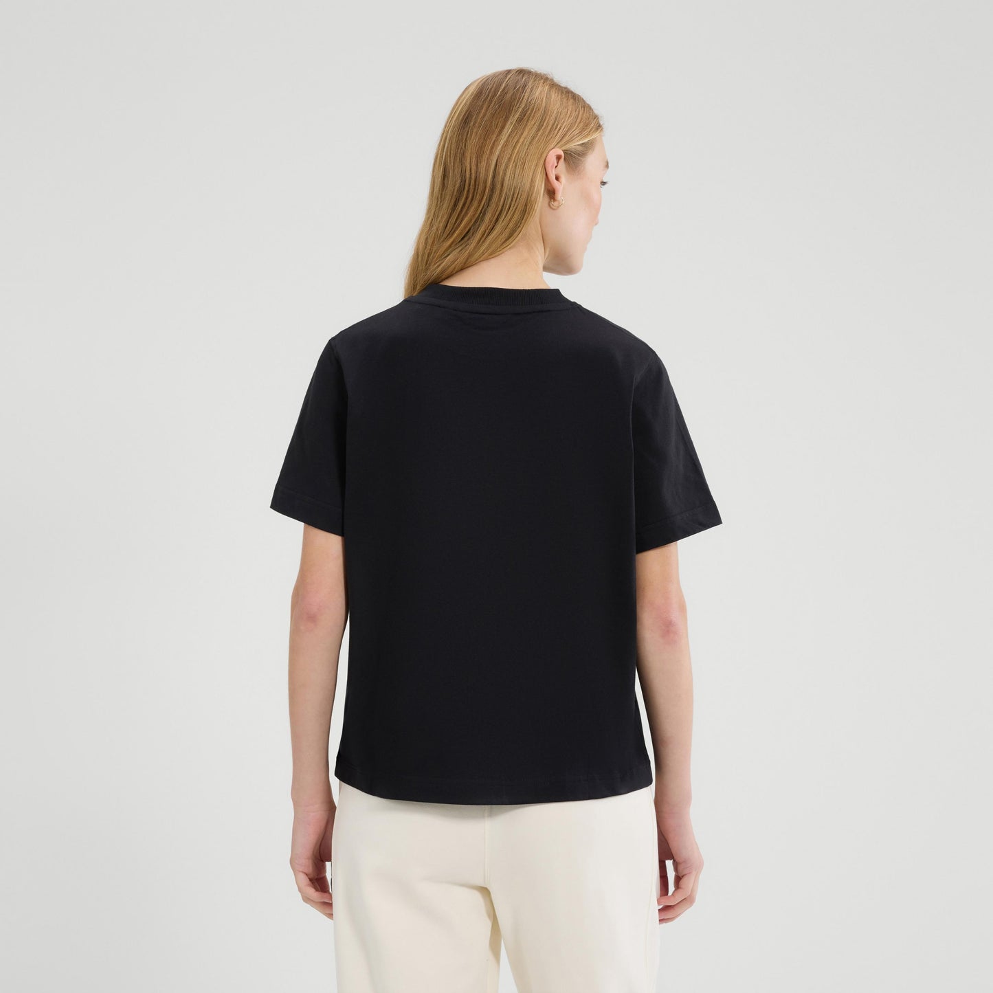 Black - Side - Ellesse Womens-Ladies Reino T-Shirt