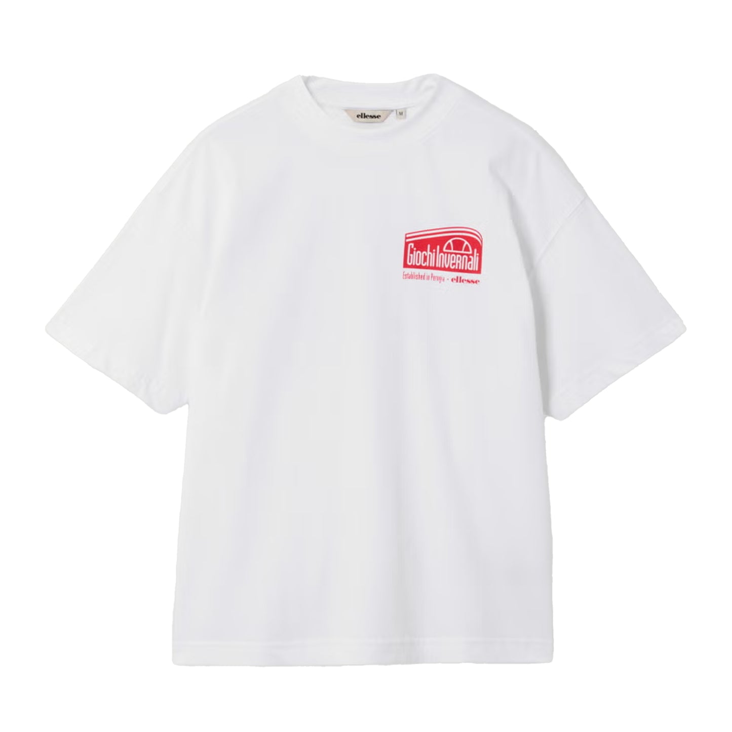 White - Front - Ellesse Mens Suaven T-Shirt