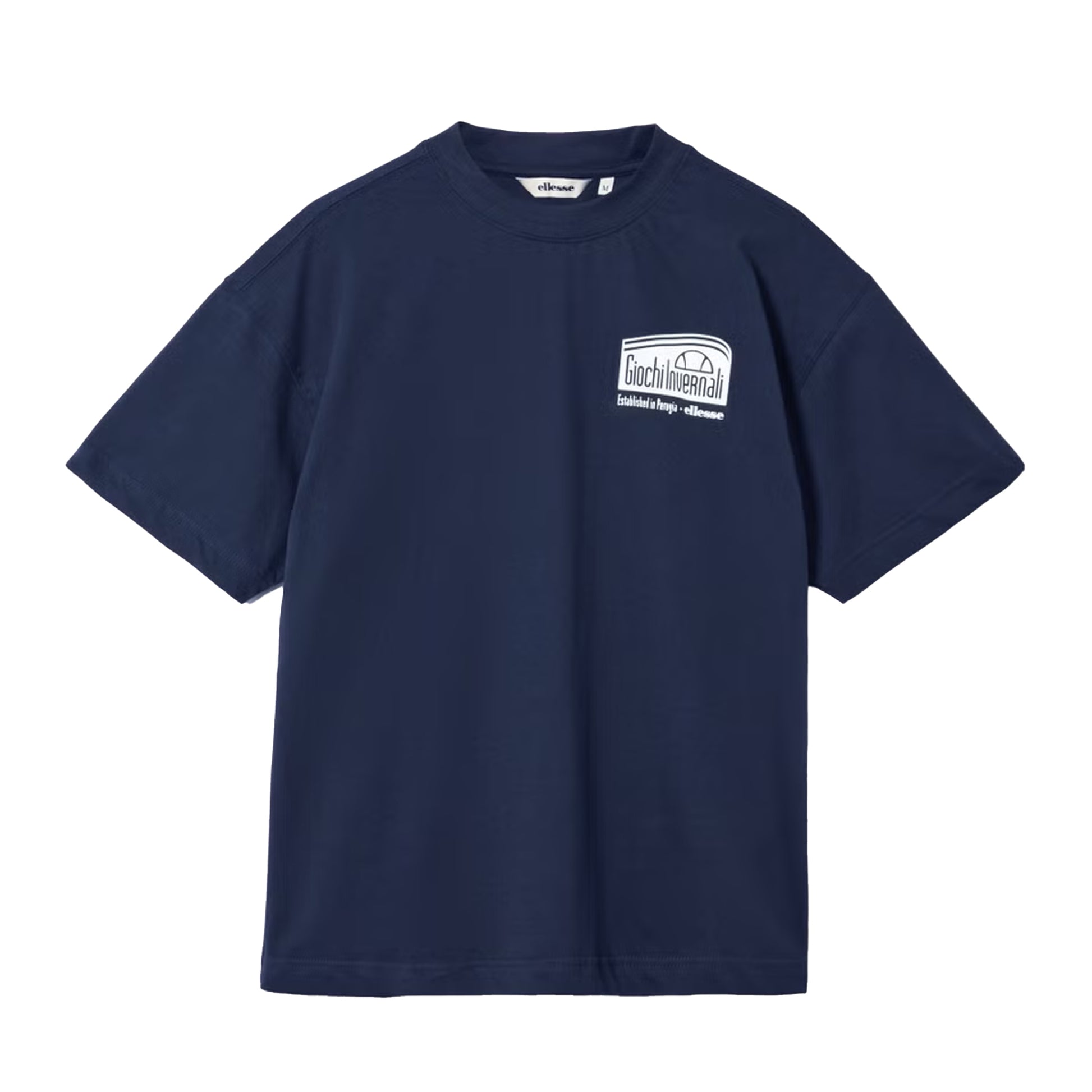 Navy - Front - Ellesse Mens Suaven T-Shirt
