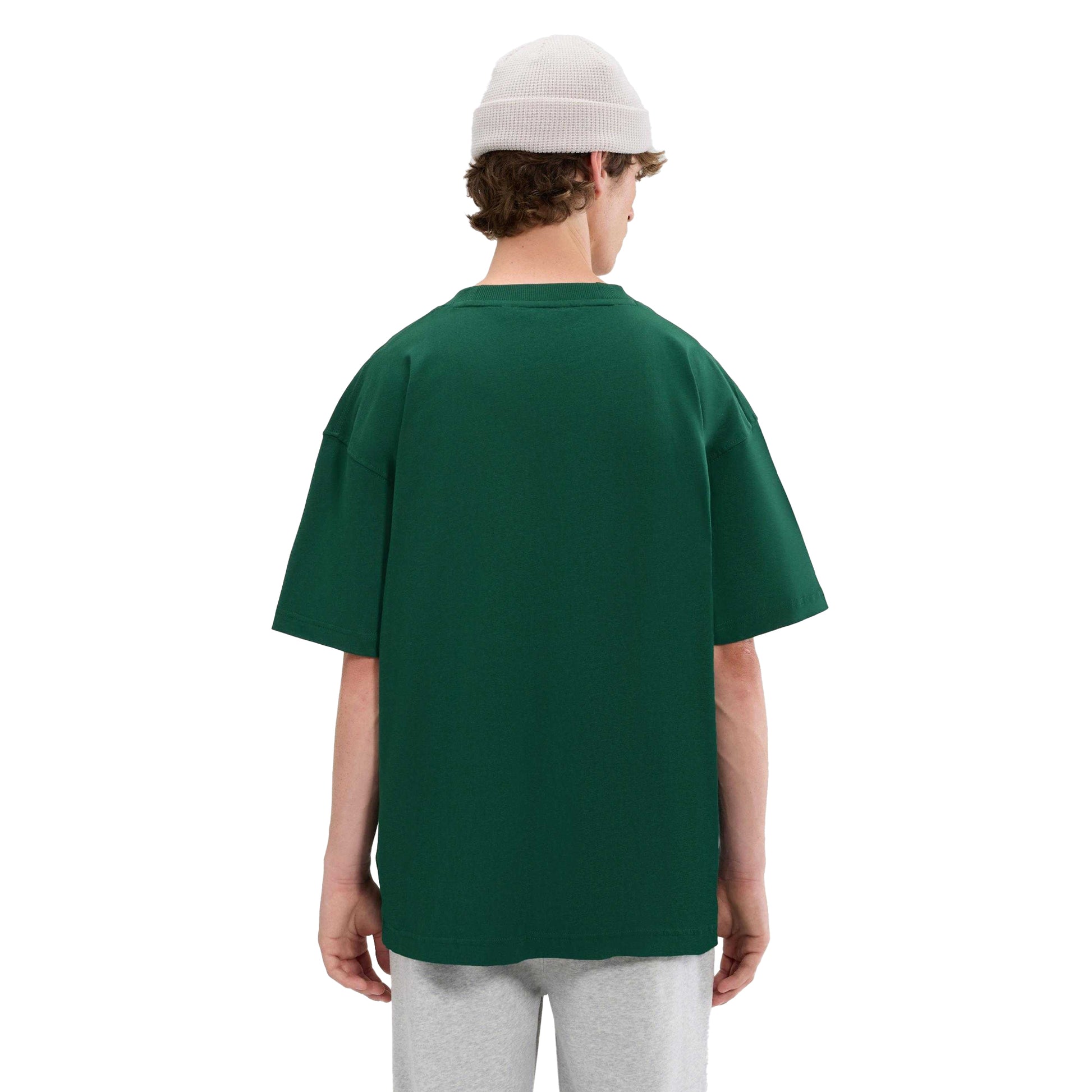Dark Green - Back - Ellesse Mens Suisio T-Shirt