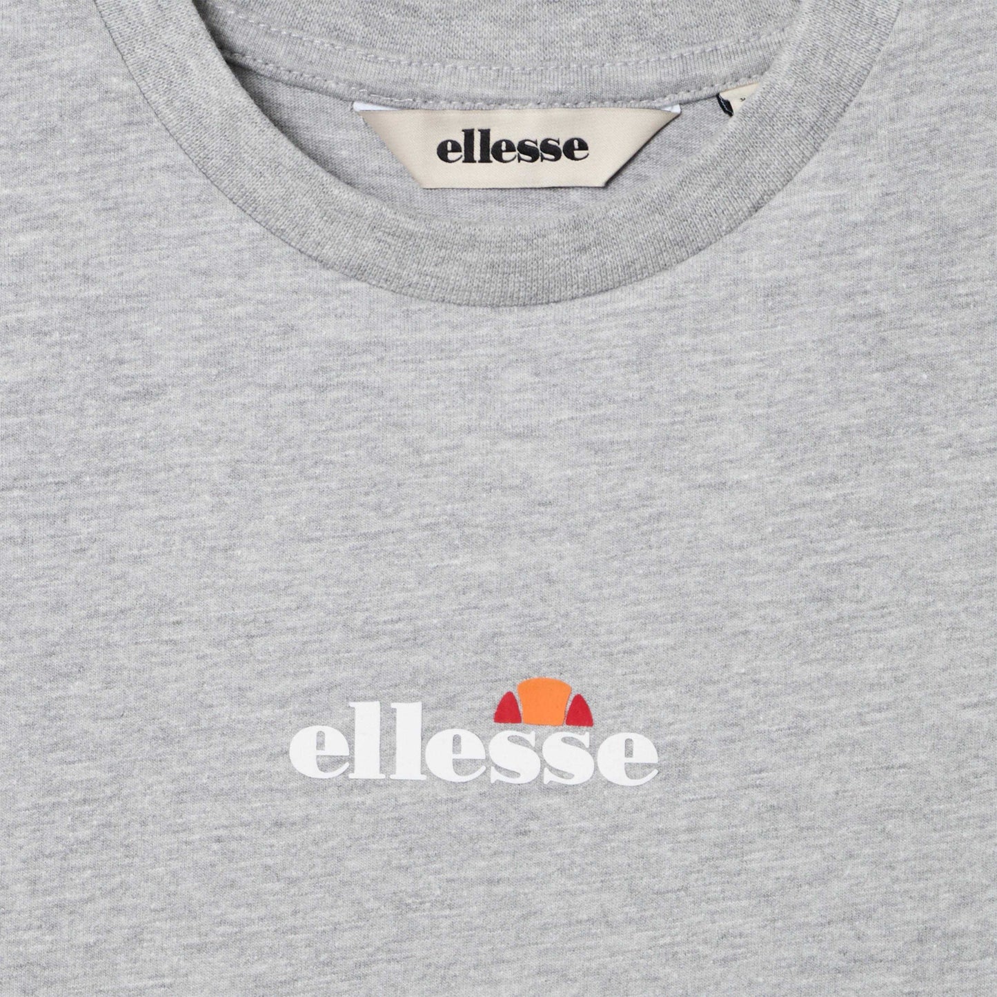 Light Grey Marl - Side - Ellesse Childrens-Kids Durare T-Shirt